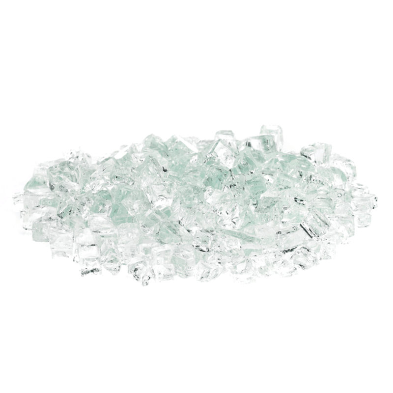 10 lb Verre de feu réfléchissant, Clair