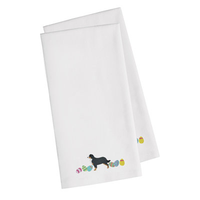 Cotton Embroidered Tea Towel Kitchen Towel