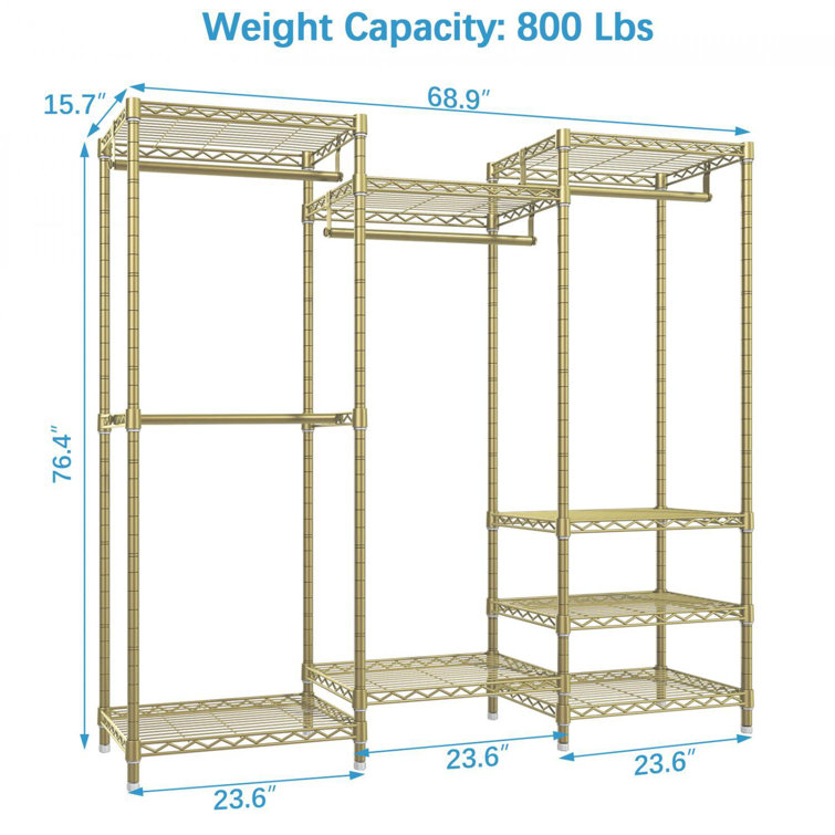 Rebrilliant Malikha Metal Hanging Organizer