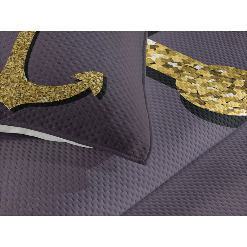 Coastal Polyester Coverlet
