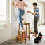 Étagère en bois d'hévéa 3-en-1 Azurae-2122937812