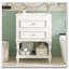 Meuble-lavabo 24 po avec lavabo en céramique-643529585