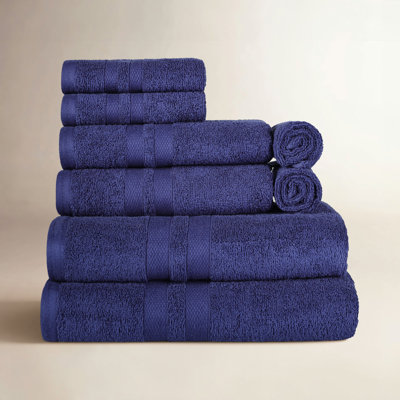 8-Piece Quick-Drying Cotton Towel Set