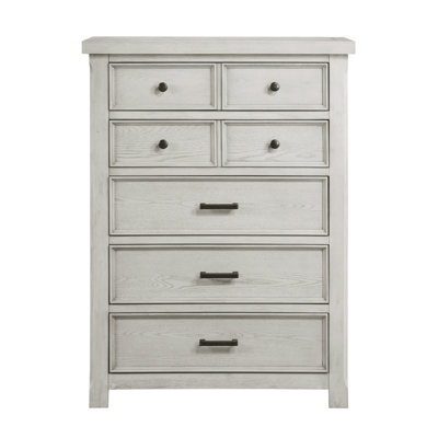 Grateron 42"W 5-Drawer Chest · Weathered Gray
