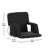 Portable Heated Reclining Stadium Chair with Armrests, Heated Padded Back & Seat-1416098612