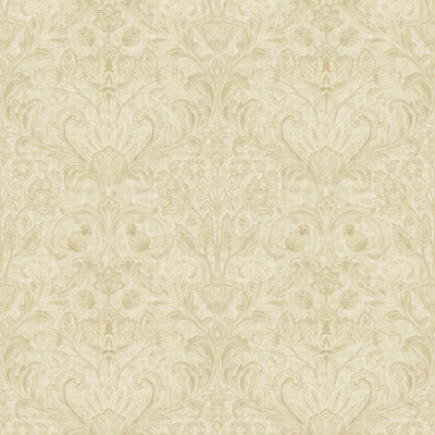 Elegance Collection Damask Sheen Finish Wallpaper Roll
