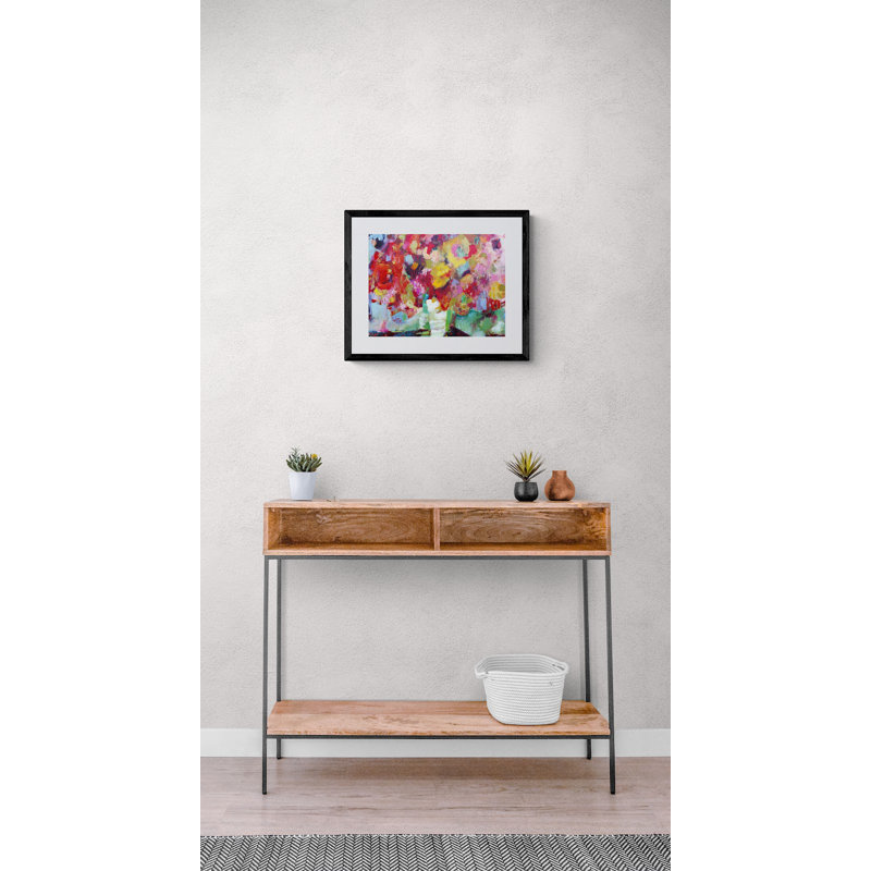 Journey Print by Elizabeth Chapman, Black Framed Paper, 17.25" H x 21.25" W