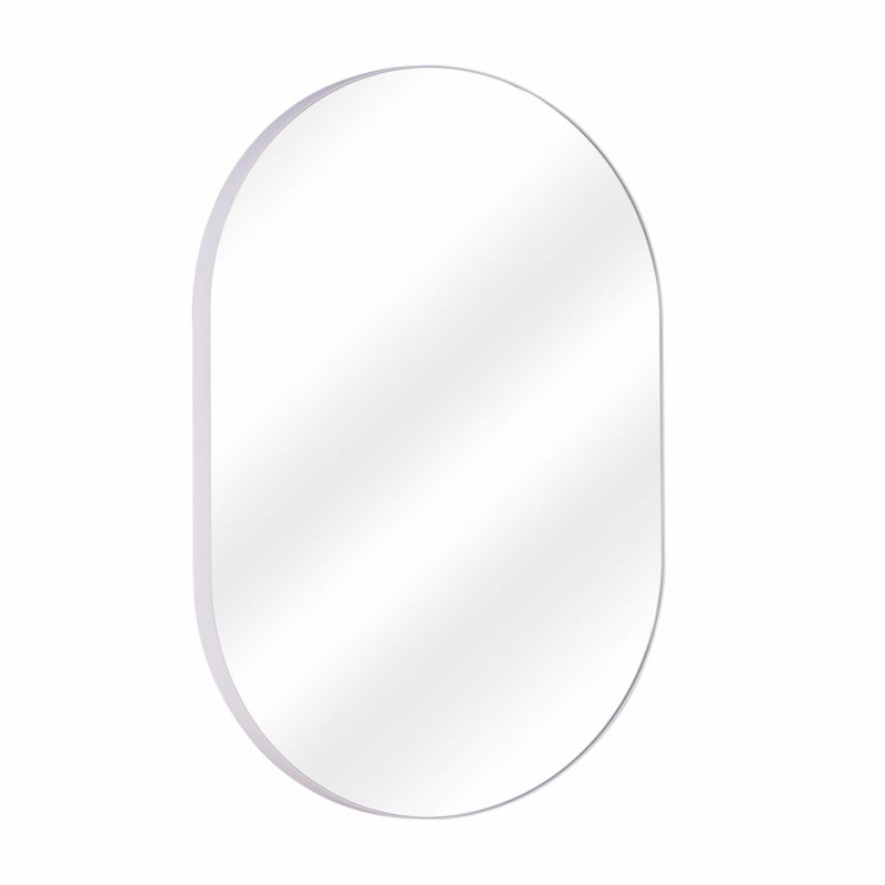 Miroir mural FINE FIXTURES, Satin White