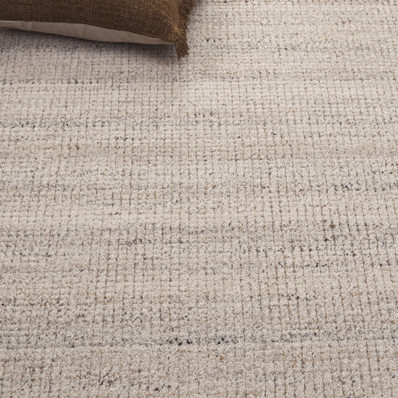 Natura 229 Hand Loomed Wool Geometric Rug, Rectangle 5' x 8'