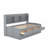 Wooden Captain Daybed Bed With Built-In Bookshelves-338012573-338012563