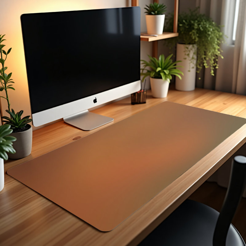 Polyester Desk Pad, 23.6x13.8