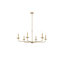 Baltray 6-Light Chandelier-61751664-61870087