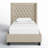 Upholstered Wingback Bed-593423006-593423003