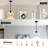 Abaigh 1 - Light Kitchen Island Single Pendant-1426116013
