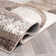 Bionda Geometric Machine Woven Polypropylene Area Rug in Brown