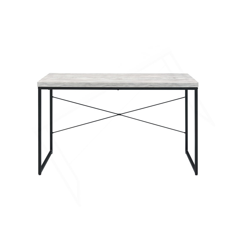 Bureau d'écriture industriel polyvalent avec une construction robuste et un design élégant