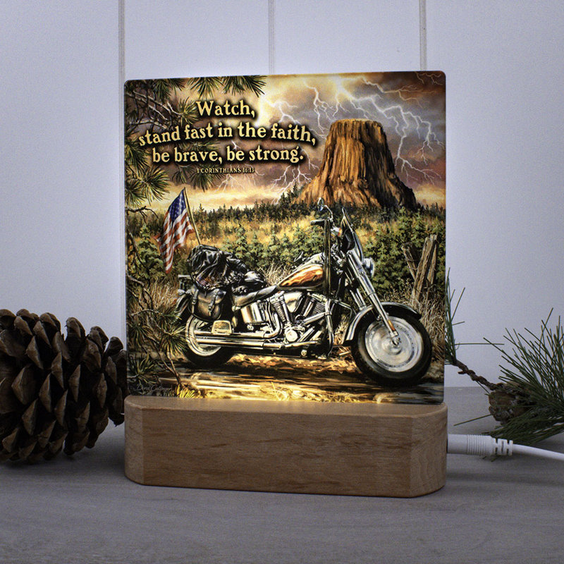 Open Road W/ Scripture Night Light