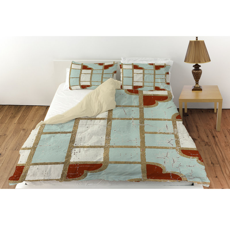Geometric Shapes Duvet Cover