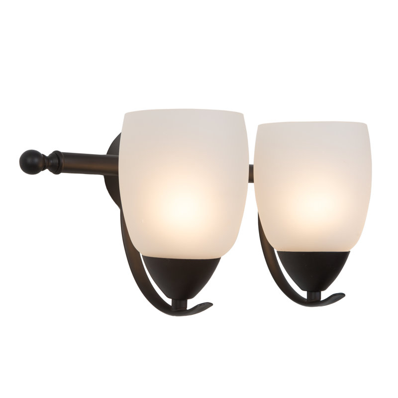 2 - Light Vanity Light, Oil Rubbed Bronze