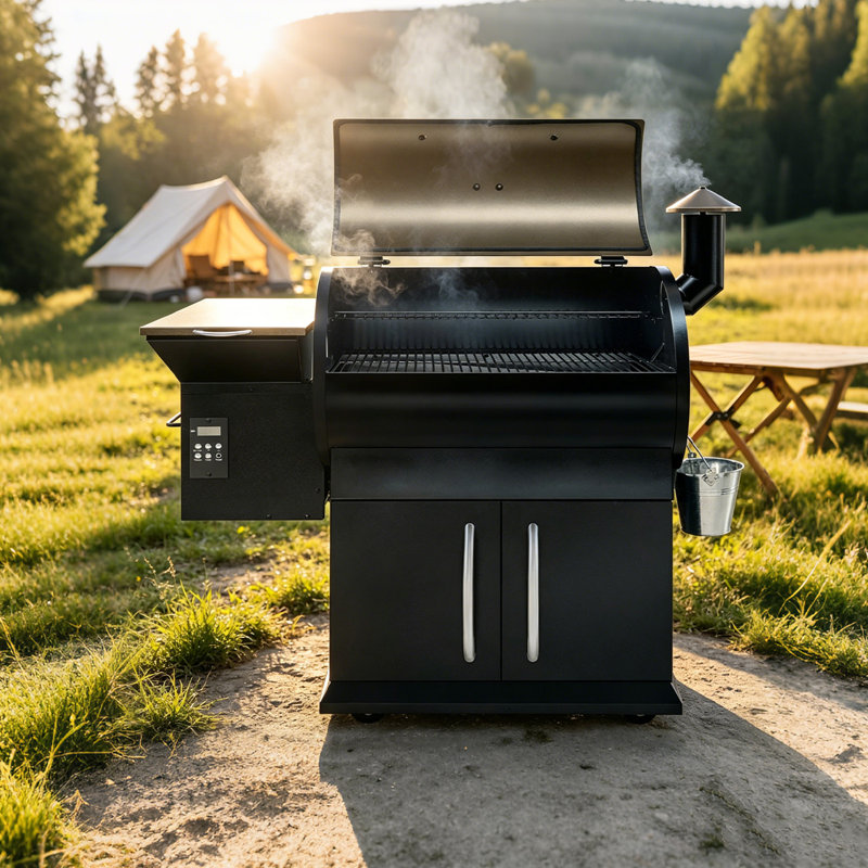 Barbecue d'extérieur 48,43 po style américain