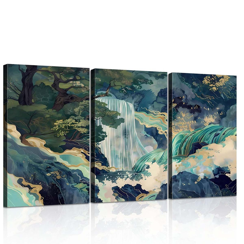 3 Piece Wrapped Canvas Print