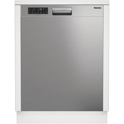 Blomberg 24" 49 Decibel ENERGY STAR Certified Built-In Dishwasher with Adjustable Rack and Tall Tub Stainless Steel