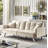 Syliva 80" Square Arm Sleeper Sofa Bed-1024034490