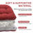 Chair Cushions For Dining Chairs,  Indoor/Outdoor Waterproof Chair Seat Pads, 15.5"X15.5"X4"-1771255590-1771255589