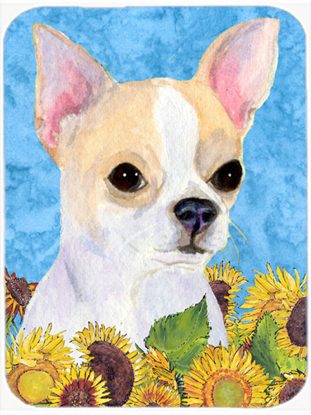 Planche à découper en verre Chihuahua Winston porter