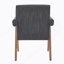 Fauteuil de salle à manger en tissu Poppy-1494026871