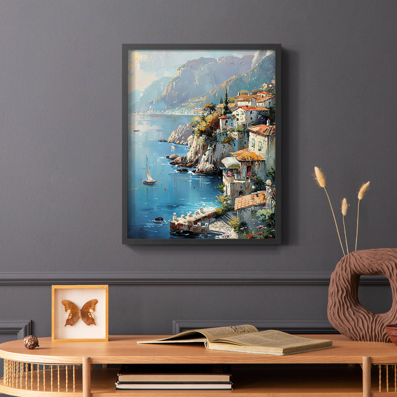 NAUTICAL Series DLXI  -Premium Framed Print -Ready to Hang - No Nails Required
