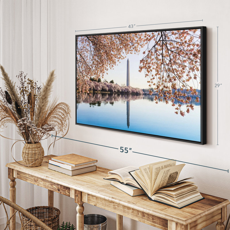 Architecture «Washington DC Spring Wall Art», H 29 po x l 43 po