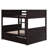 Full Over Bunk Bed With Adjustable Twin Trundle - Customizable Comfort In Meets Family Needs-373803345