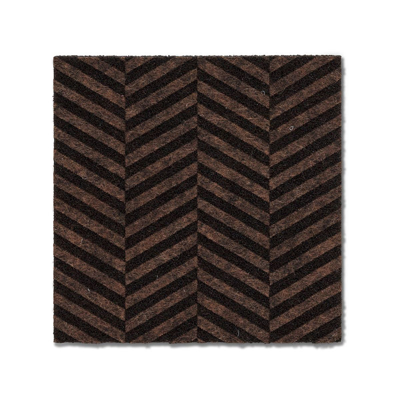 Sous-verre à chevrons
