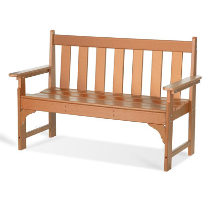 Outdoor Bench, Hdpe Patio Bench