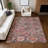 Machine Washable Indoor/Outdoor Boruta ACN2256 Panels Rug-1166455798