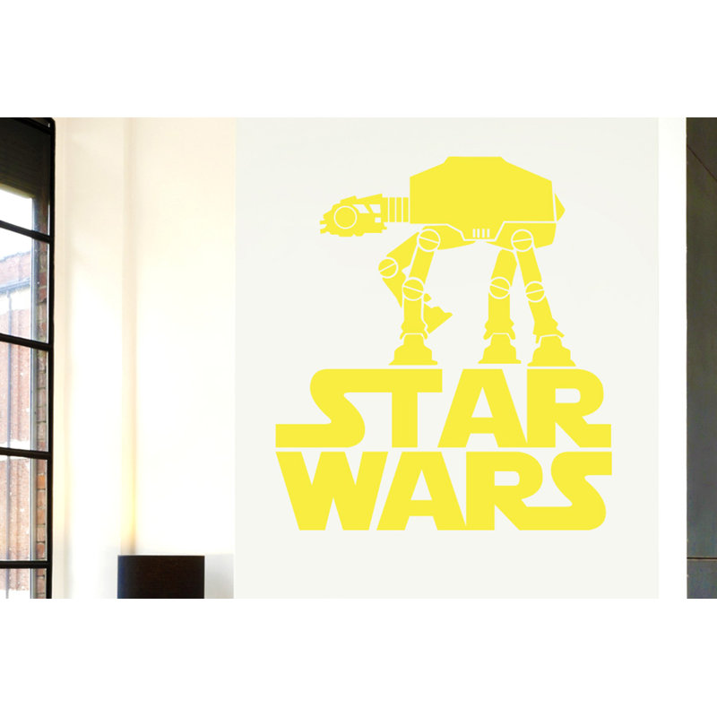 Wall Decal, Medium, Bright Yellow