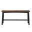 Ensemble de 4 tabourets de comptoir, tabourets de table et de comptoir de style transitionnel et meubles en bois d'hévéa massif-2099191977-2099191978