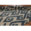 Tapis oriental bleu marine marocain 6 x 8