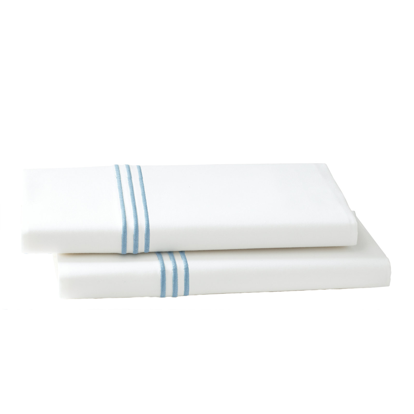 Malik Cotton Blend Percale, King, Blue