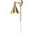 V4981 Ingresar Steel Plug-in Adjustable Antique Gold Armed Sconce with Rotary Style Switch-136387095