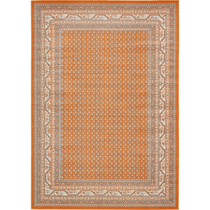 Swinson Geometric Indoor Rug, Rectangle 7'1" x 10'