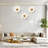 Metal Flowers Wall Decor Hanging 3 Pcs-251015063