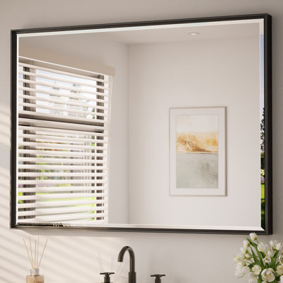 Areiona Beveled Bathroom Accent Vanity Mirror
