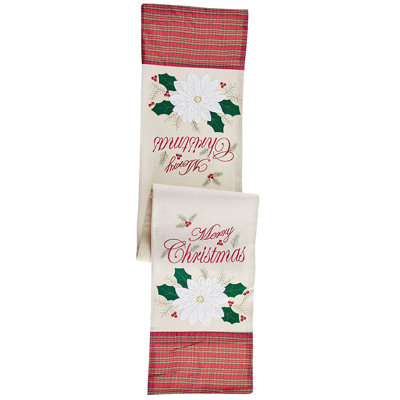 Seasonal Picks Christmas Table Runner