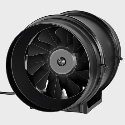8" Air Filtration Kit, 180 CFM Inline Duct Fan With Speed Controller, Carbon Filter & Ducting Ventilation System For Heating Cooling Booster, Grow Tents, Hydroponics