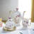 DNGJU 34oz. Floral Teapot Set