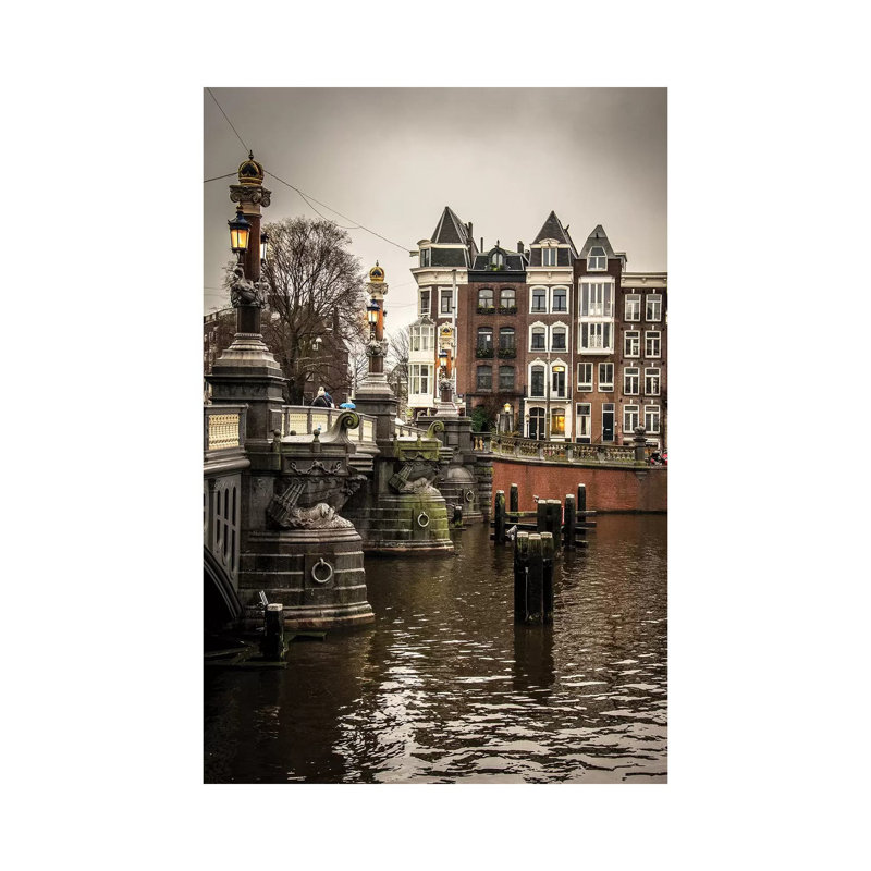 Amsterdam I by Enzo Romano - Wrapped Canvas Print, 30.48cm H x 20.32cm W
