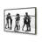 Good Black Art "Clinch III" Wall Art Print | Stéphane Gaboué | Limited Edition | Solid Wood Frame-105206789-105206785