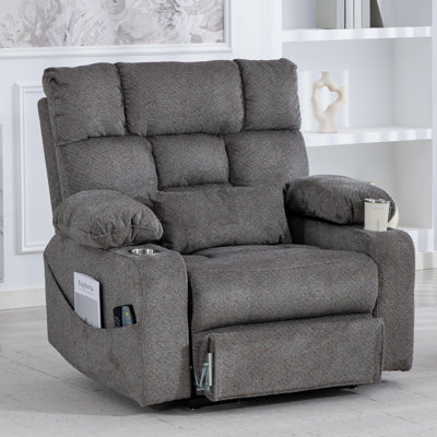 Fauteuil releveur robuste de 227 kg pour hommes de grande taille (1,85 m à 1,96 m)